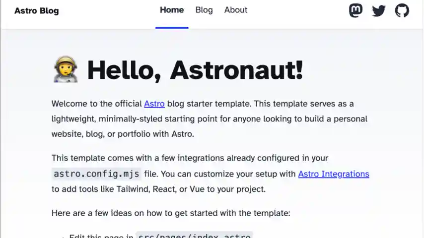 【無料】MacでAstroでブログを作成する方法